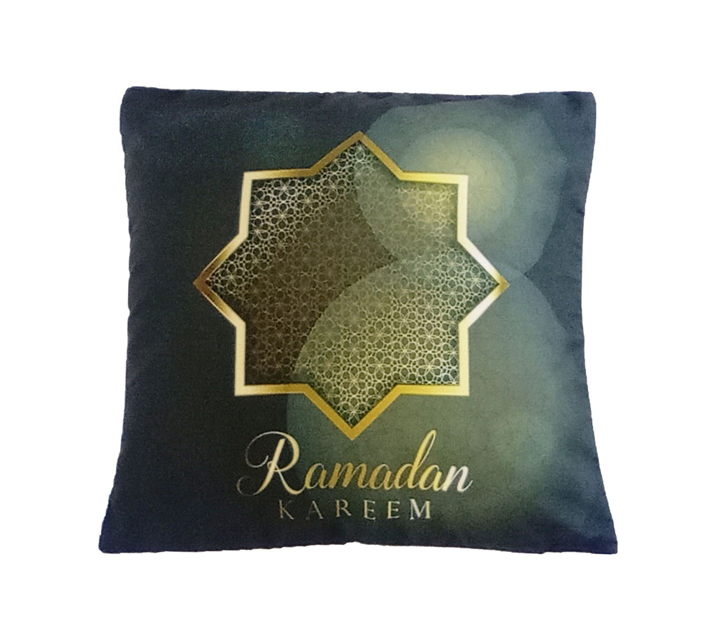 Green Ramadan Kareem Pillow Case U-SHINE CRAFT CO.