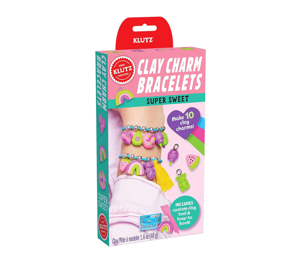 Klutz: Clay Charm Bracelets: Super Sweet Craft Kit SCHOLASTIC PUBLISHING