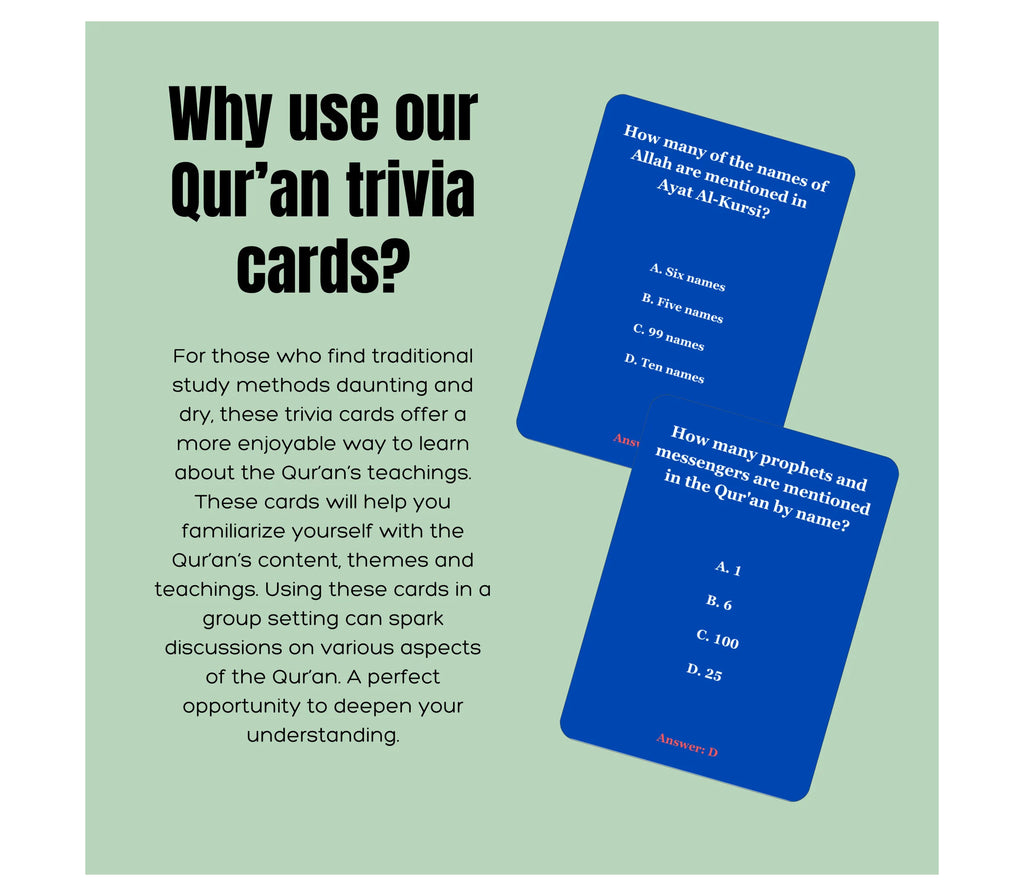 Al-Qu'ran Trivia Cards UmraStore