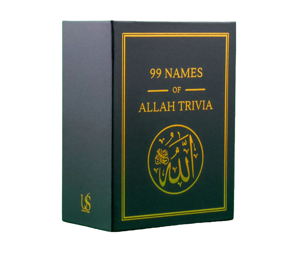 Islamic Trivia - The 99 Names Allah Trivia Cards UmraStore