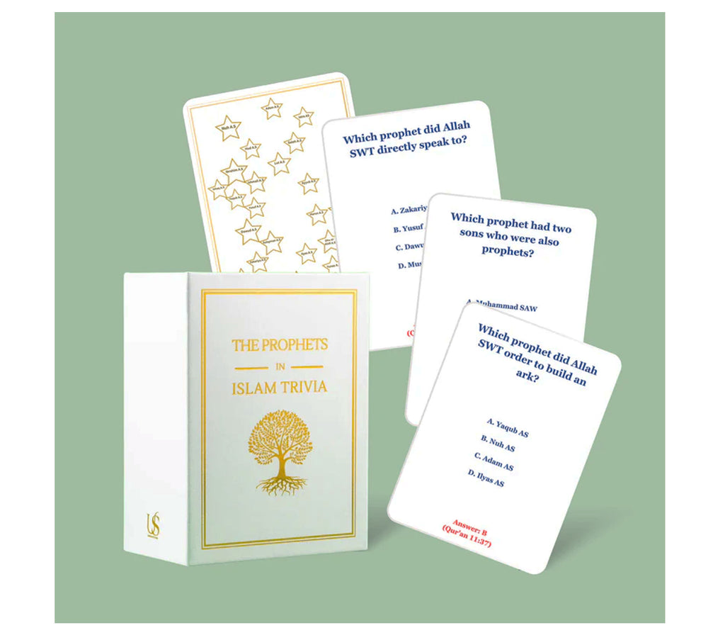 The Lives of the Prophets Trivia Cards UmraStore