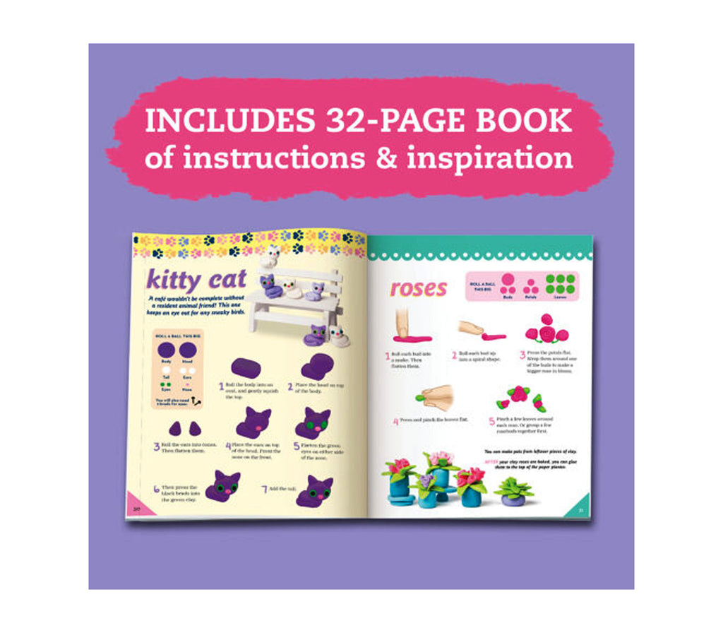 Klutz: Mini Clay World Cute Café SCHOLASTIC PUBLISHING