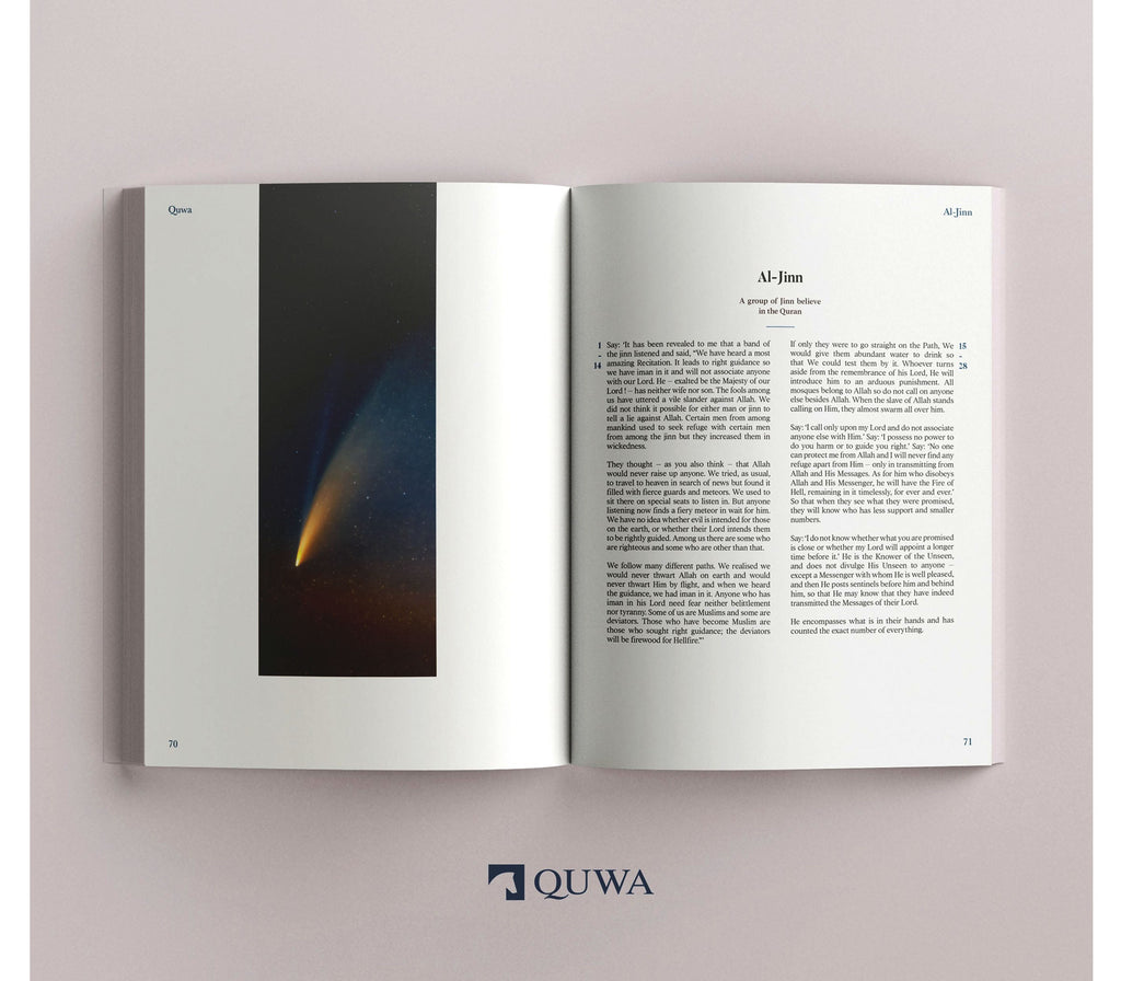 The Quran as Revealed Hardcover Quwa