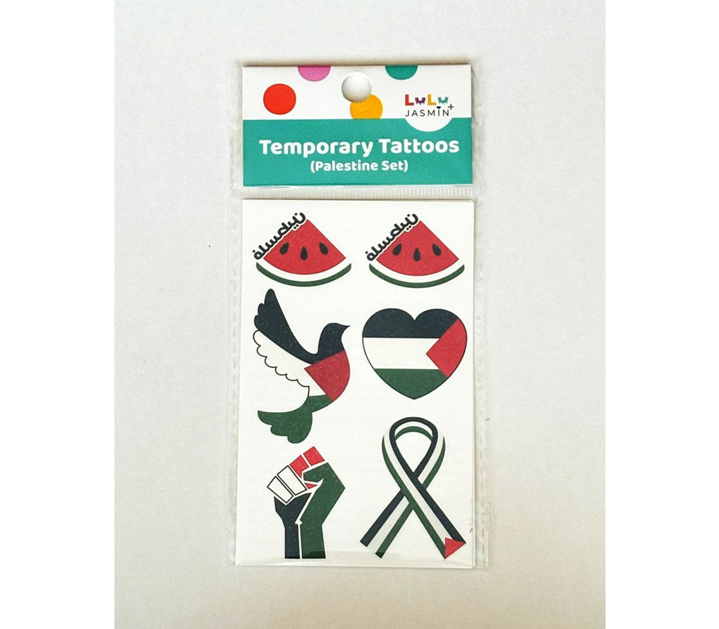 Palestine Temporary Tattoos LULU + JASMIN