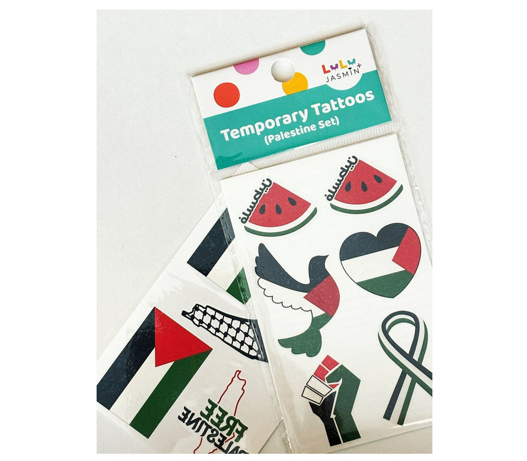 Palestine Temporary Tattoos LULU + JASMIN