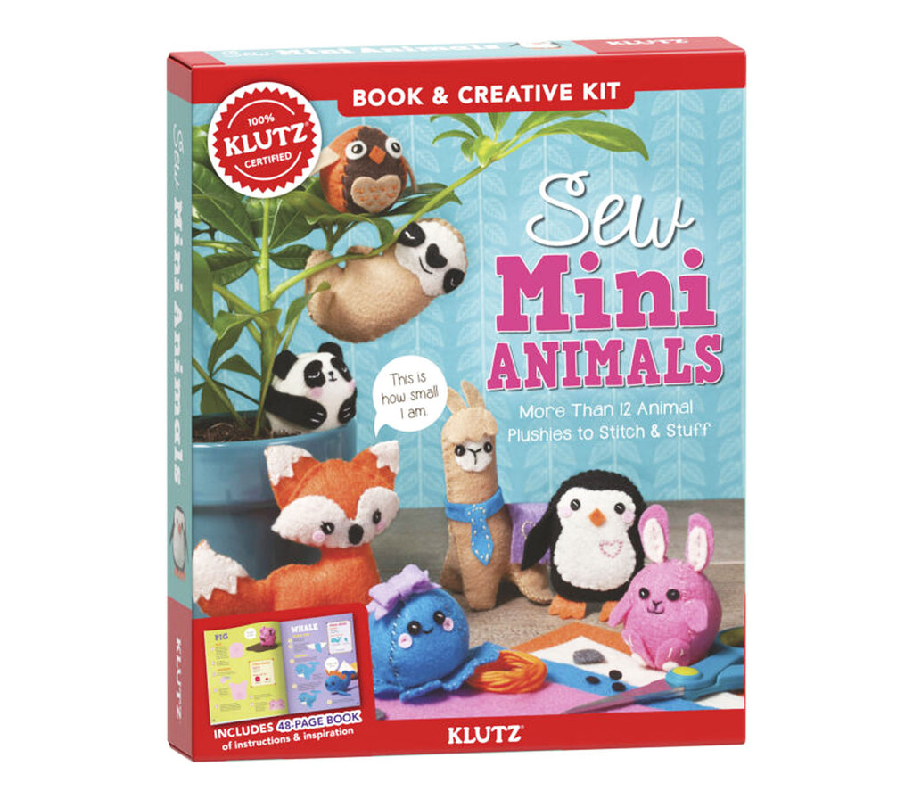 Klutz: Sew Mini Animals SCHOLASTIC PUBLISHING