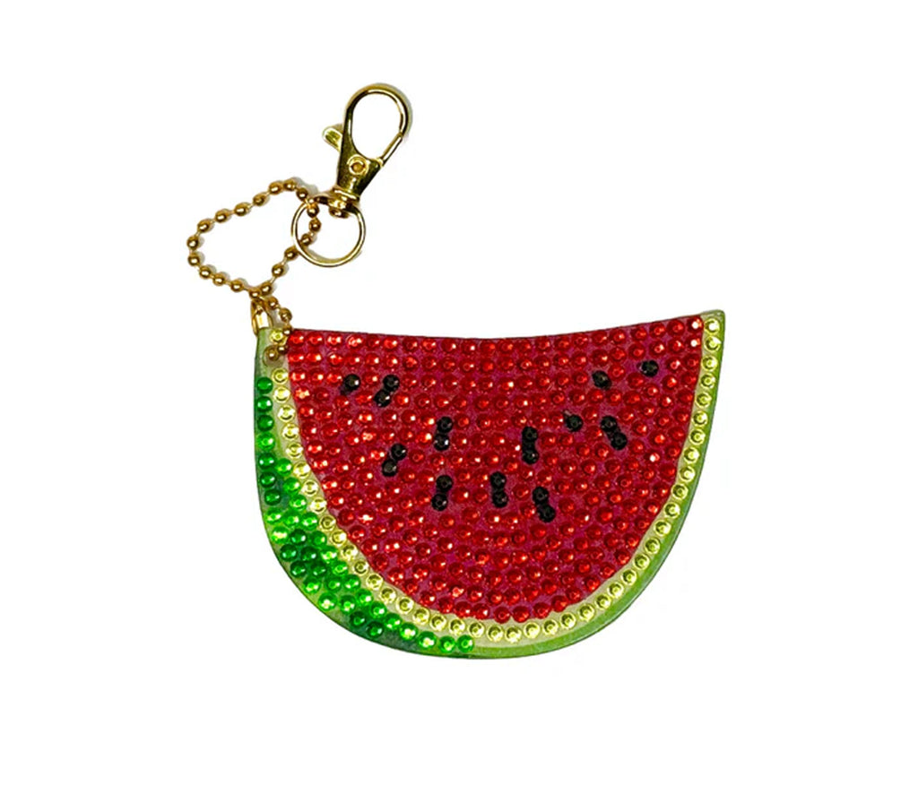 Watermelon Acrylic Keychain - Diamond Art Kit