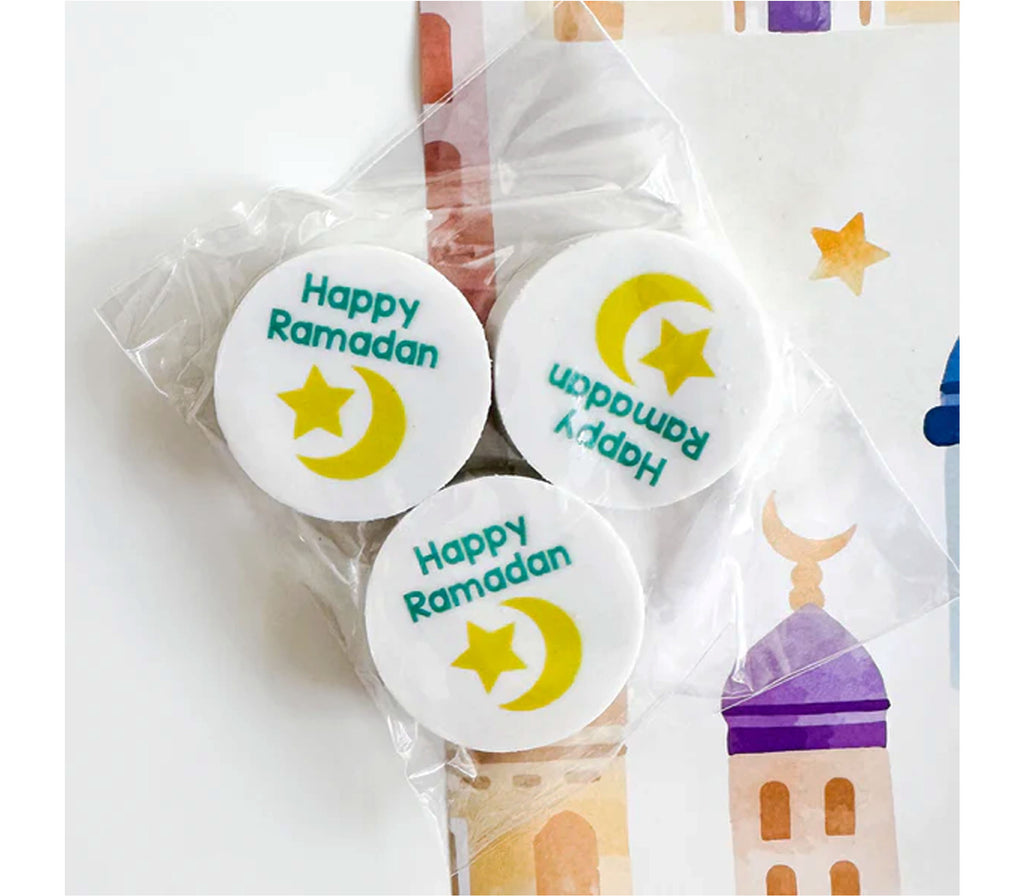 Happy Ramadan Erasers Pack of 3