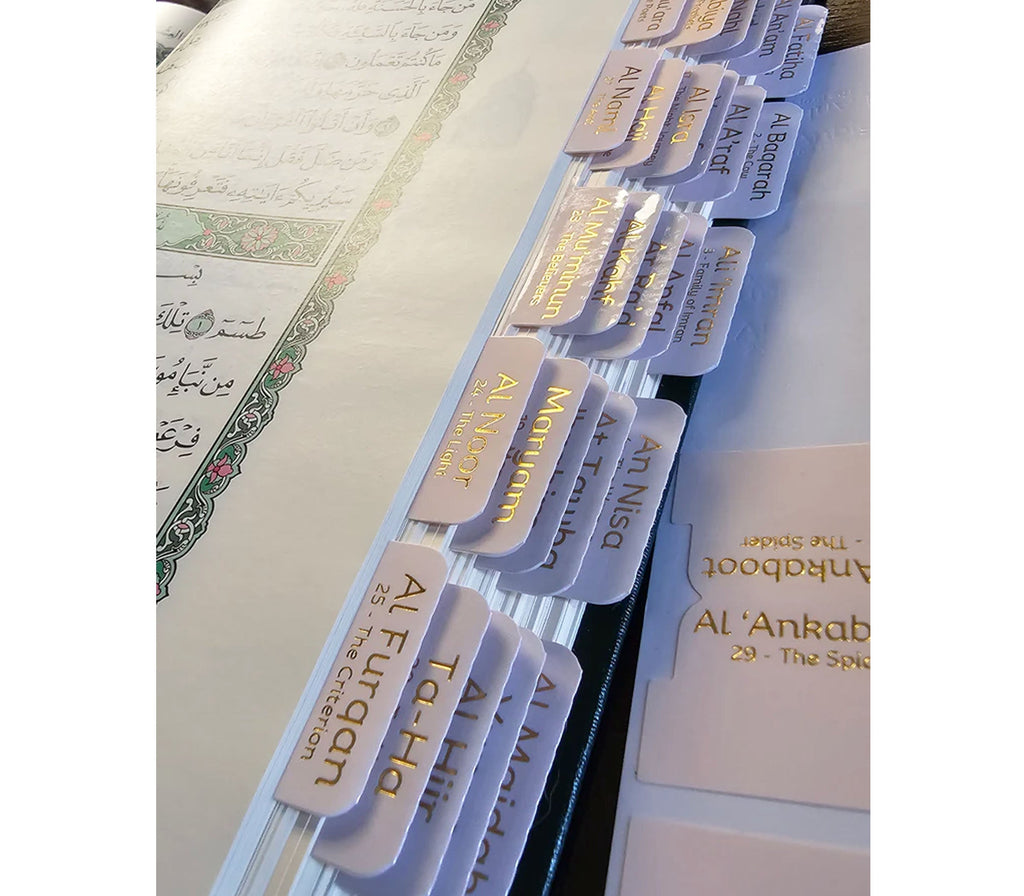 Al Bayan Quran Tabs (Pastels) Al Bayan Quran Tabs