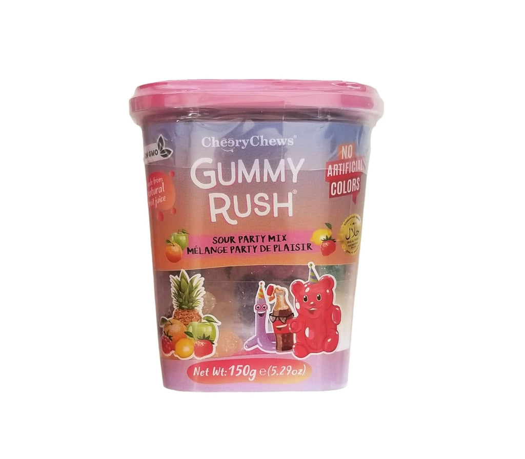 Sour Party Mix Gummy Tub GUMMY RUSH