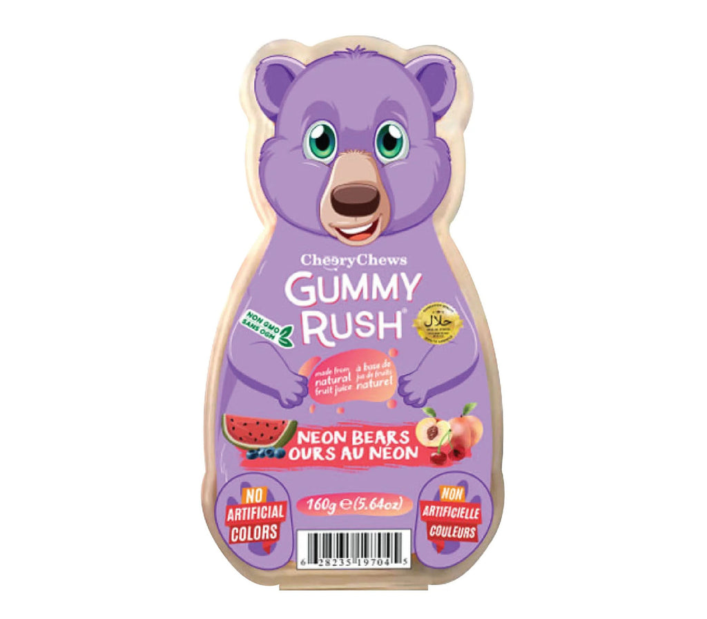 Neon Bears Gummy Reusable Tub GUMMY RUSH